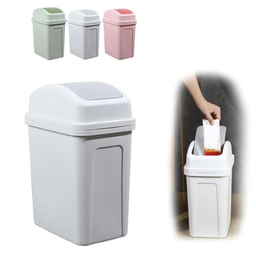 Caneca de Basura de Plástico con Tapa 5.5 galones miniatura 3
