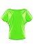 Produktbild WINSHAPE Damen Super Leichtes Functional Dance-top Dt101 T-Shirt, Neon-grün, L EU