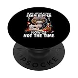 Cat Sewing You See Me With A Seam Ripper Now