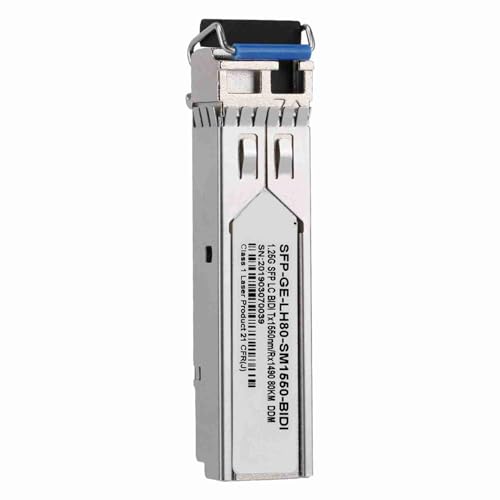 SFP - GE - LH80 - SM1550 - BIDI 80km �M�K�r�b�g�P�ꃂ�[�h�P��t�@�C�o���g�����V�[�o�[���W���[���A1.25G LC�A�E�E�E�݊��A�f�[�^�Z���^�[�E�N���E�h����