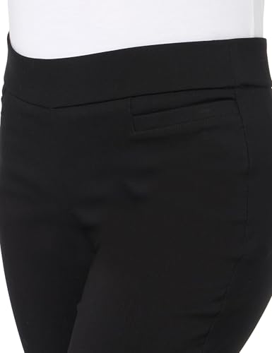 Briggs New York Women's Petite Super Stretch Millennium Welt Pocket Pull On Career Pant3