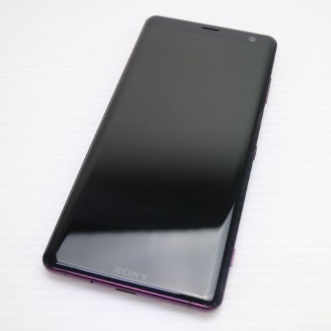 Amazon | ソニー(SONY) docomo Xperia XZ3 SO-01L ボルドー レッド 白