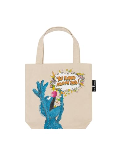 Bolso tote mini 'El monstruo al final de este libro' con bolsillo interior - Bolso oficialmente licenciado de Sesame Street para niños miniatura 4