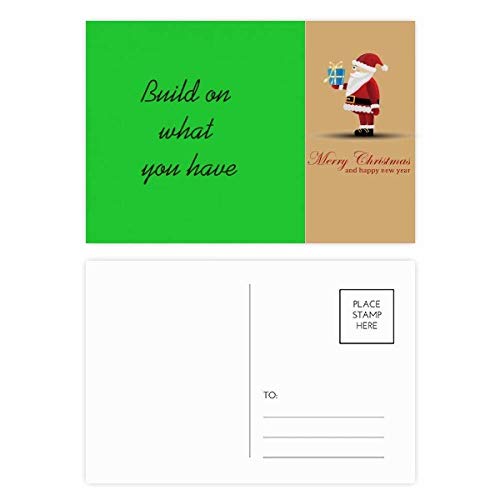 Cartes postales Père Noël inspirantes pour embellir vos cadeaux de Noël en famille