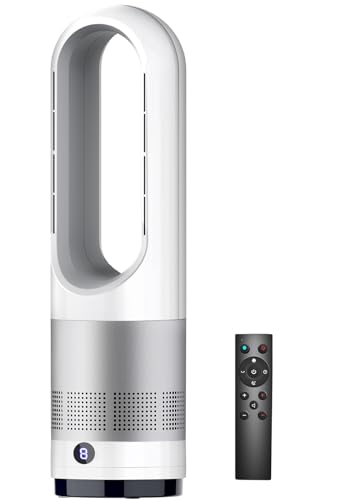 セラミックヒーター【冷暖両用 3暖風/8冷風切替 節電対策】電気ストーブ 暖房器具 省エネ 電気 首振り 切り忘れ防止 二重過熱保護 転倒OFF タイマー機能 大風量 速暖 電気ヒーター コンパクトファンヒーター 静音 タワー 脱衣所 寝室 トイレ リモコ