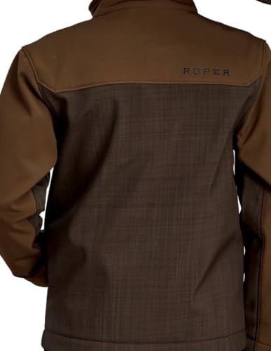 ROPER Western Jacket Boys Zip Soft Shell Brown 03-397-0780-6014 BR2