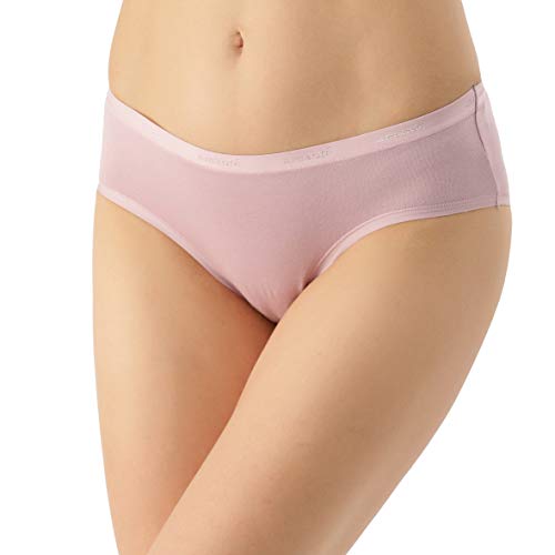 Image of Amante Solid Cotton Low Rise Hipster Panty Pack(Pack of 3)