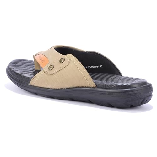 Image of Woodland Men's Leather Slippers