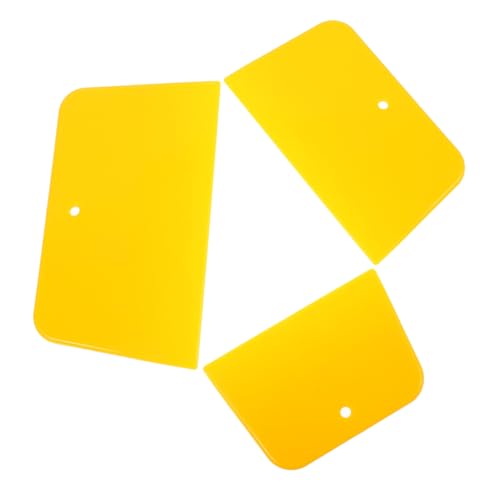 Alipis Auto Body Filler Paint Spreader Kit 3 Pcs Scraper for Easy Application