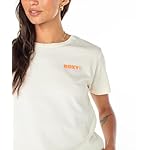 Roxy Womens Boyfriend Crew T-Shirt, Casual Relaxed Fit Crew Neck Tee Short Sleeve Cotton Basic Shirt Everyday Comfort - Image 4