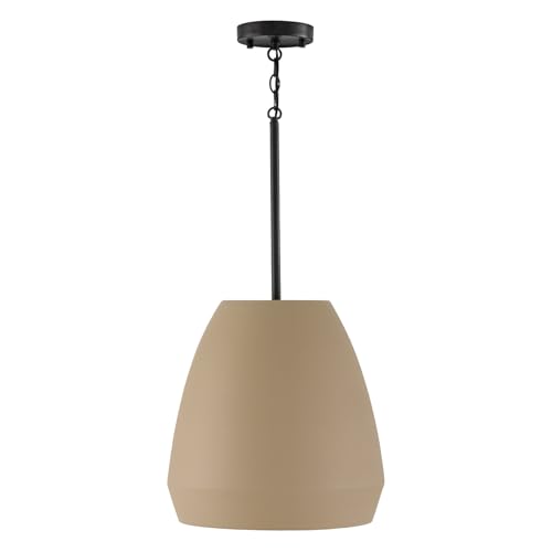 Capital Lighting 354211SN Della Handcrafted Terracotta Pendant Ceiling Light, 1-Light 100 Watt...