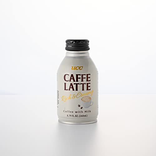 UCC Café Latté Ready to Drink Premium Japanese Coffee - 260gm - 24 Pieces