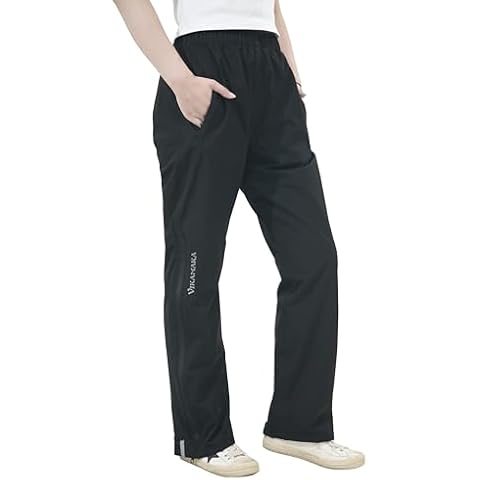 VIKAMAKA Women's Waterproof Rain Pants Cover