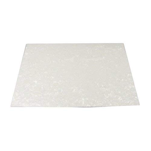 Planche de pickguard à découper soi-même 12x17 pouces perle blanc pour rénovation guitare