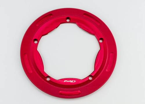 Levier de frein Puig T-MAX AK550 aluminium CNC rouge réglable