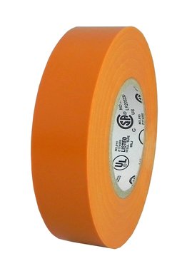 Alanson ProductsColored Electrical Tape - Other Widths (62018-C) (1"(24mm) x 66' - 96 Rolls Per Case, Orange)