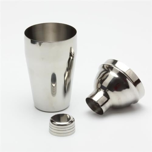 Set de Coctelera y Soporte de Madera 10 Piezas Acero Inoxidable miniatura 3