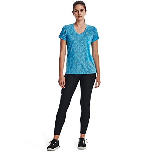 Image of Under Armour Womens Tech V-Neck Twist Short-Sleeve T-Shirt