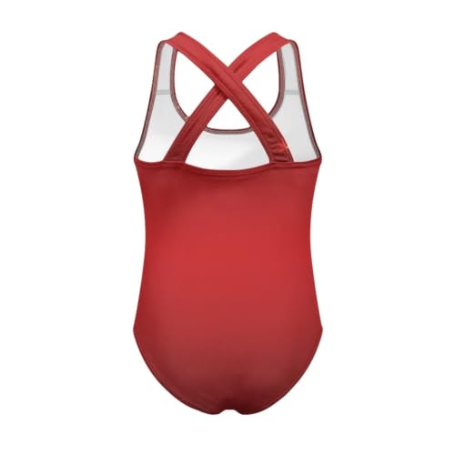 Image of Girls One Piece Cat Swimsuits Quick Dry Cartoon Beach Bathing Suit Crossback Swimwear for Kids 5-14 Years