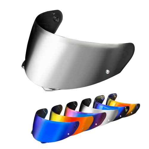 PSLER i90 Visor - i90 Helmet Tinted Visor HJ-33 Face Shield Motorcycle Helmet Visor for i90 HJ-33,Silver