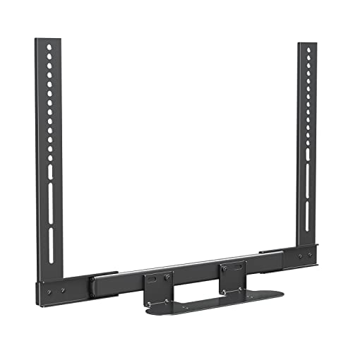 Image of Mounting Dream Soundbar Mount with Easy Access Design for SONOS Beam, SoundBar Bracket with Sliding Block Fits TV up to VESA 600x400mm, Compatible with The Beam Constructed of Duty Aluminum Profile