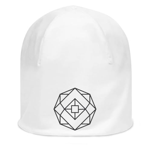 Bonnet souple blanc de qualité en coton fin extensible - Finitions soignées