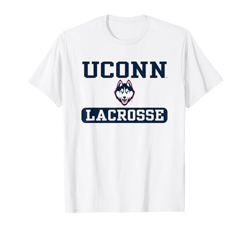 Connecticut Huskies Lacrosse Logo Officially Licensed T-Shirt