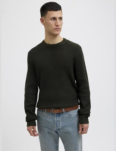 JACK & JONES Herren Jacmichael Leather Belt Noos, Cognac, Numeric_95 – Ansicht 2