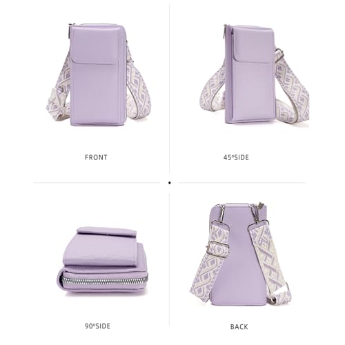 Small Leather Crossbody Bags for Women, Mini Over Shoulder Handbag Purse with Credit Card Slot3