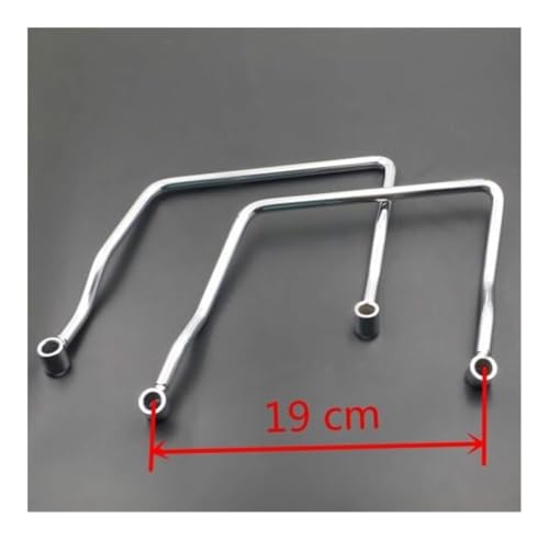 Support de fixation pour sacoche de selle de moto acier robuste