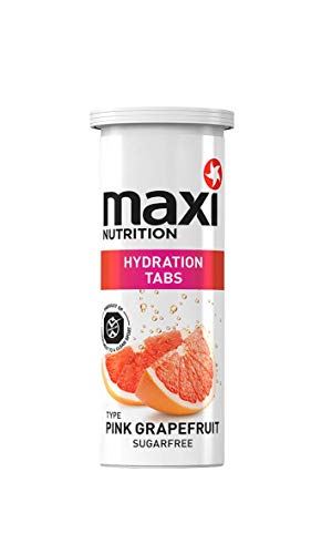 MaxiNutrition Hydration Tabs Pink Grapefruit, 240 g, 6er Pack (6 x 10 Tabs)