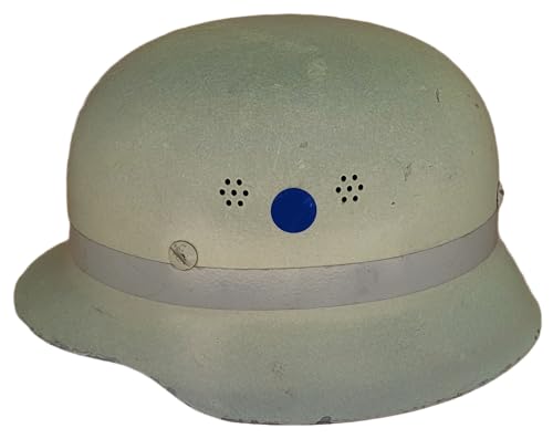 Feuerwehr Helmkennzeichnung/Helmaufkleber - Sanitäter Punkt (2 St. - Refelexblau)