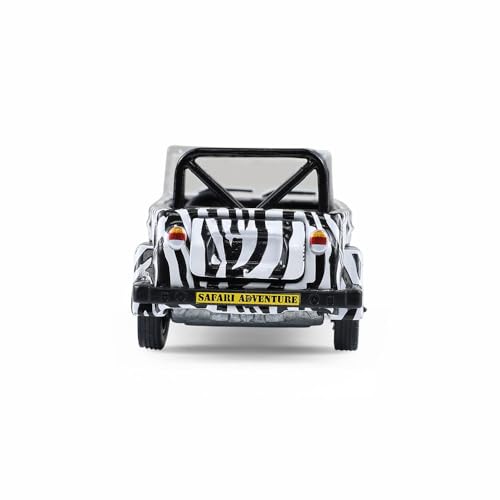 Camioneta Volkswagen Thing 1:64 1974 negro miniatura 7
