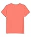 Latuza Women's Viscose Sleep T-Shirt V-Neck Pajamas Top S Coral