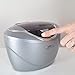 GemOro Sparkle Spa Pro | Personal Ultrasonic Jewelry Cleaner with 5 User-Programmable Timed Cleaning Cycles | Professional Performance Machine with Digital Timer for Rings Watches Earring (Slate Gray)