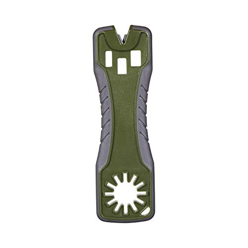 K’Netix MV² Broadhead Wrench & Sharpener, Gray & Olive