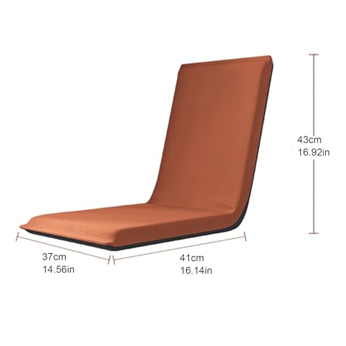 Canapé de sol ergonomique contre le mal de dos chaise pliable