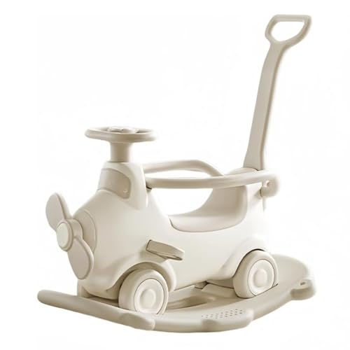 Uevmo 木馬 乗り物 子供 1-5歳子ども 乗り物おもちゃ 一台二役 の ドリーム ロッキング プッシャー付き 誕生日プレゼント 出産祝い (6イン1)