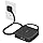 TESSAN Surge Protector Flat Extension Cord 5Ft, Flat Plug Power Strip with 4 Outlets 3 USB Ports (1 USB C), 900 Joules Protec