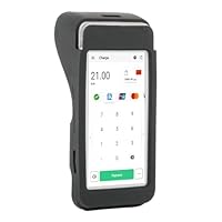 MOBILIS Schutzhülle für Zahlungsterminal Pax A920 PRO, Silikonhülle Passgenaue, Stoßdämpfende Hülle Kompatibel mit Ladestation und Kartenzahlung