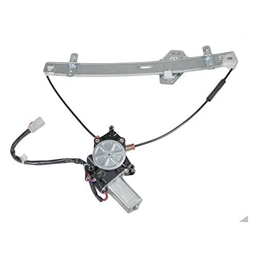 Image of TRQ Left Power Window Regulator & Motor Assembly Drivers Side Compatible with 2001-2005 Honda Civic