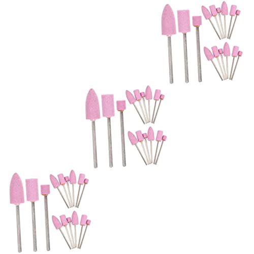 Meules abrasives pour perceuse UKCOCO : 45 pièces cylindriques et coniques