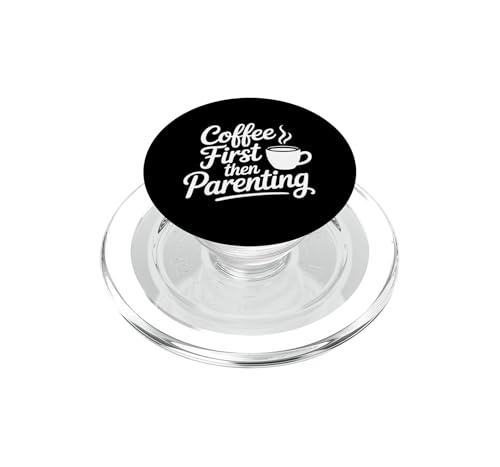 PopSockets PopGrip pour MagSafe First Coffee base magnétique puissante et amovible