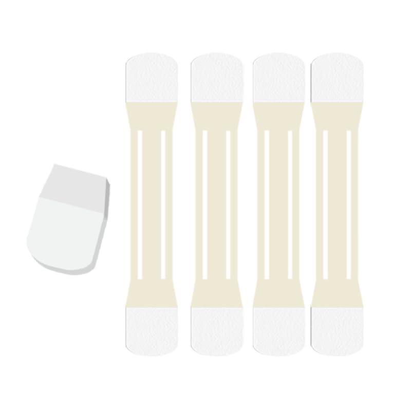 Neck Lift Tape - 20 Pcs Invisible Adhesive Patches with 4 Support Bands, Instant Neck Firming for Sagging Skin & Double Chin, Medical Grade Wrinkle Reduction Tape，Home Use Anti-Aging Skin Care