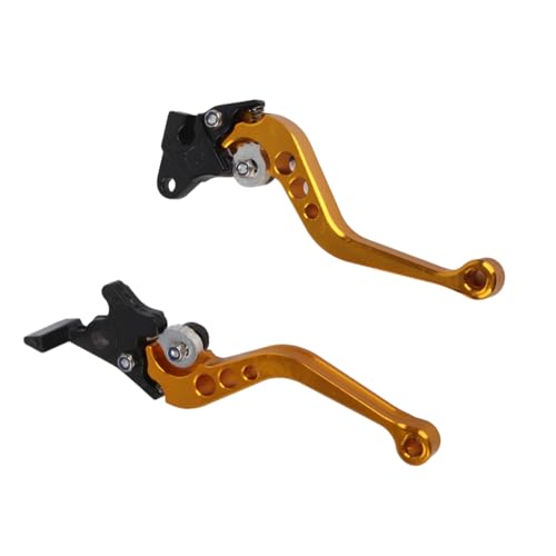 Yctze Emmo Universal Brake Lever - Leva Freno Frizione, Leva Leva Freno A Tamburo Frizione In Alluminio Cnc Per Universale(Oro)