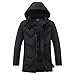 Produktbild serliyHerren Jacke Sportjacke Steppjacke Übergangsjacke Daunenjacke Mens Winter Zipped Warm Trainingsanzug Casual Verdicken Mantel Hoodie Oberbekleidung