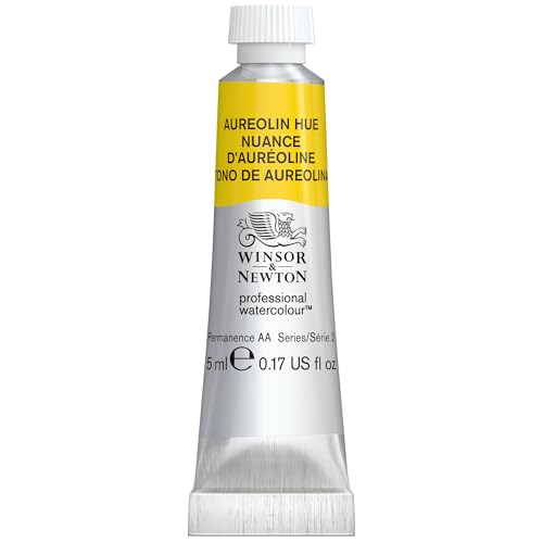 Image of Winsor & Newton Professional Watercolour, Revival Collection, 5ml (0.17-oz) Tube, Aureolin Hue