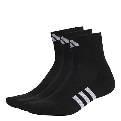 adidas Performance Cushioned Mid-Cut Socks 3 Pairs Unisex Child Socks