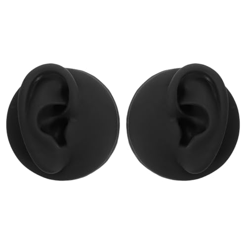 Modelos de orejas de silicona para aprender piercing y fotografía profesional de joyas