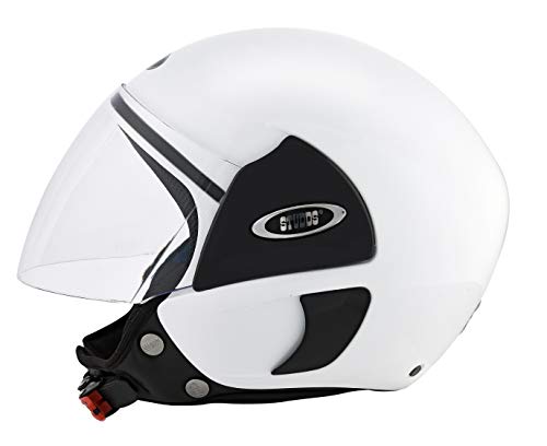 Image of STUDDS CUB Open Face Helmet (White, M)